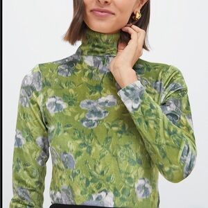 Tuckernuck Muted Meadow Velvet Turtleneck